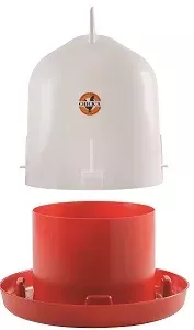 Hühnertränke mit Griff rot ab 5 Liter