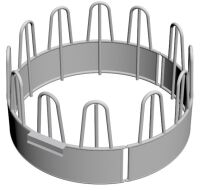 Rundraufe Ø 2,30 m – Robuste verzinkte...