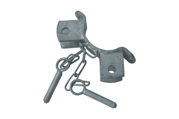 Schelle mit 2 Ketten