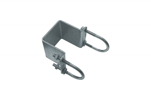 Schelle mit U-Bügel für Weidepanel 120mm