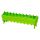 Futtertrog für Geflügel Kunststoff| grün (16 x 50 cm)