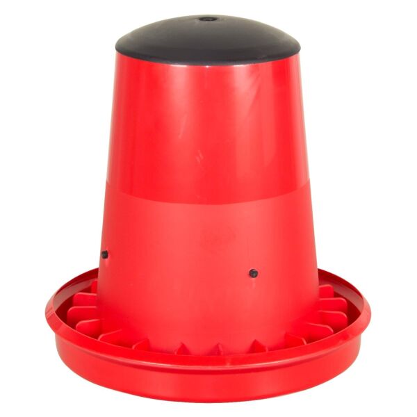 Hühnerfutterautomat DELUXE | Mit Deckel (12 kg)