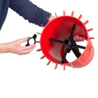 Hühnerfutterautomat DELUXE | Mit Deckel (12 kg)