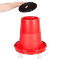 Hühnerfutterautomat DELUXE | Mit Deckel (12 kg)