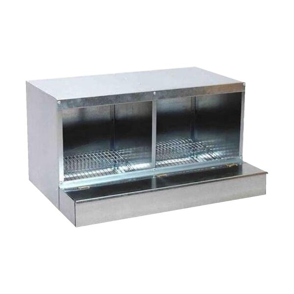 Legenest | verzinkter Stahl |doppelt | 63 cm x 45 cm x 35 cm