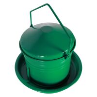 Emaillierter Trichter-Futterautomat 3 L | für Geflügel