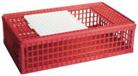 Geflügeltransportbox (28 cm) | 1 Tür | Kunststoff