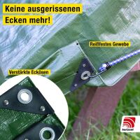 Abdeckplane | grün | 4 x 6 m | 140 g/m²