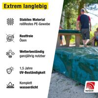 Abdeckplane | grün | 4 x 6 m | 140 g/m²