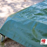 Abdeckplane | grün |  2 x 2 m | 260 g/m²