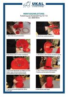 Kunststoff-Futterautomat für Geflügel (12 L )