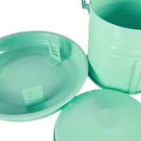 Trichter-Futterautomat für Hühner | Expoxid beschichtet | 3 L