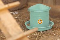 Trichter-Futterautomat für Hühner | Expoxid beschichtet | 3 L