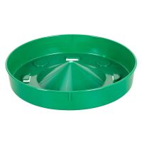 Kunststoff Geflügelfutterautomat ASCOT | grün | (2,5 kg)