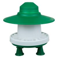 Kunststoff Regendach für Futterautomat ASCOT | grün (2,5 kg)