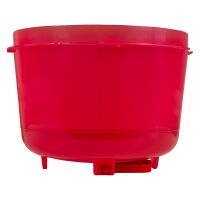 Hühnertränke 5 Liter – Rote Kunststofftränke für Geflügel