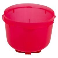 Hühnertränke 5 Liter – Rote Kunststofftränke für Geflügel