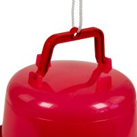 Hühnertränke 5 Liter – Rote Kunststofftränke für Geflügel