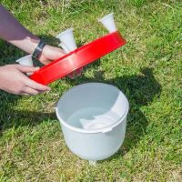 Kunststoff Geflügeltränke COMBO mit Bajonettverschluss rot  (6 L)