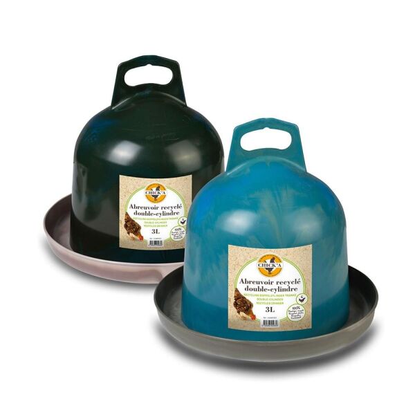 Hühnertränke aus recyceltem Kunststoff 5 Liter – Nachhaltig & robust