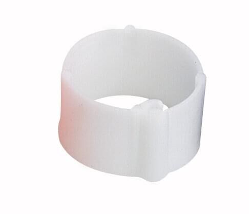 Geflügelclipring aus Kunststoff (100 Stück) | ø 16 mm | weiß